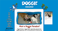 Desktop Screenshot of doggieparadise.net